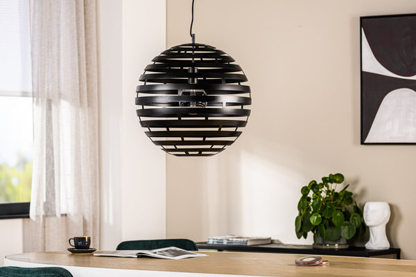 Hanglamp Bielska, 50 cm, H340 zwart